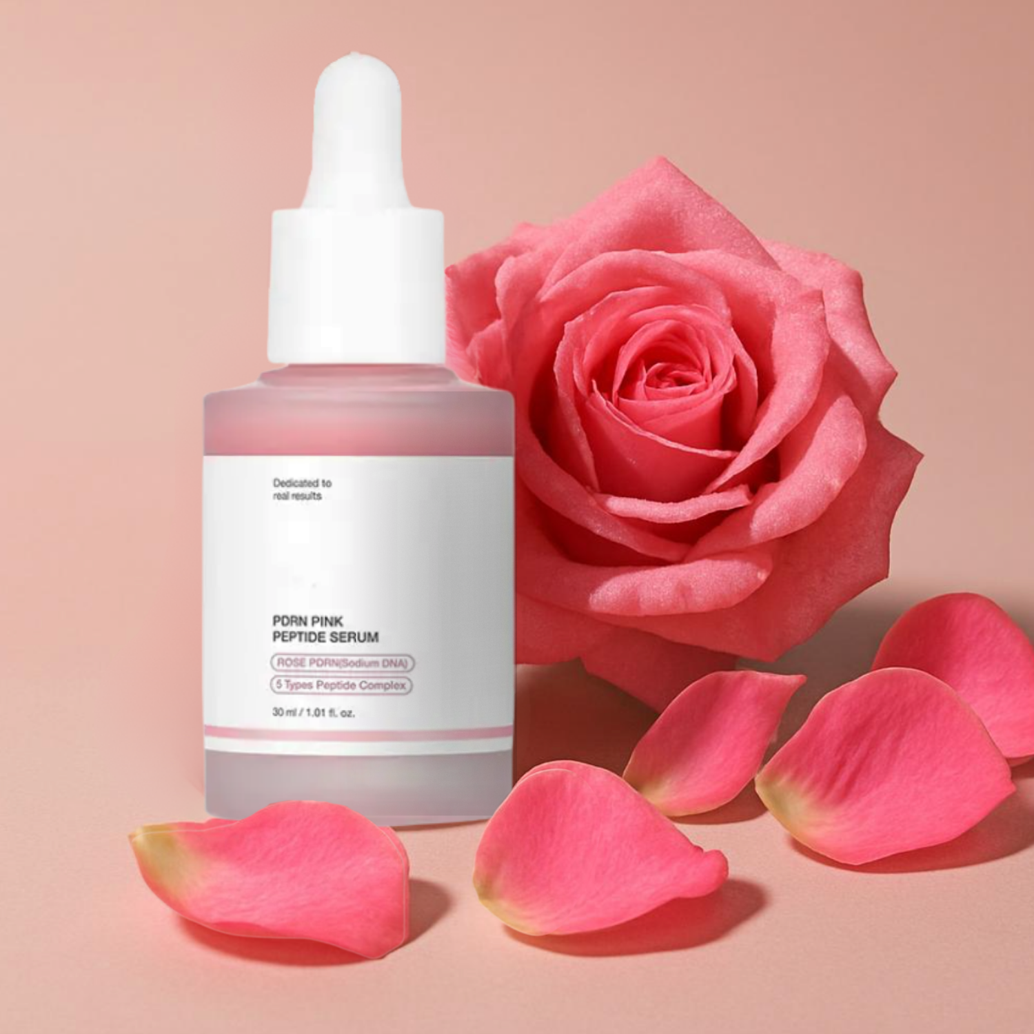 Nüroma – sérum régénérant peptides roses PDRN